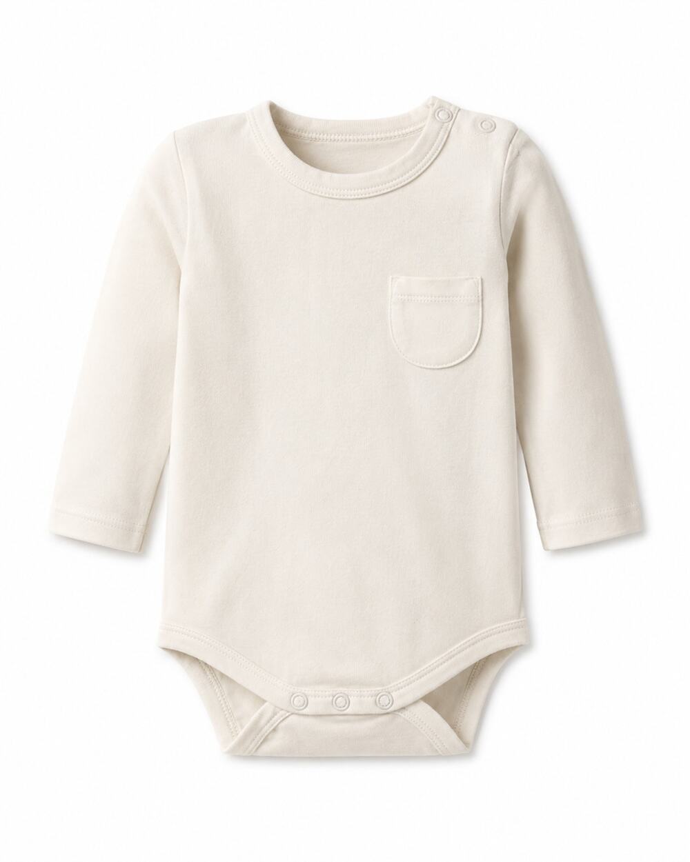 The Simple Folk The Long-Sleeve Onesie Organic Cotton 6-9M